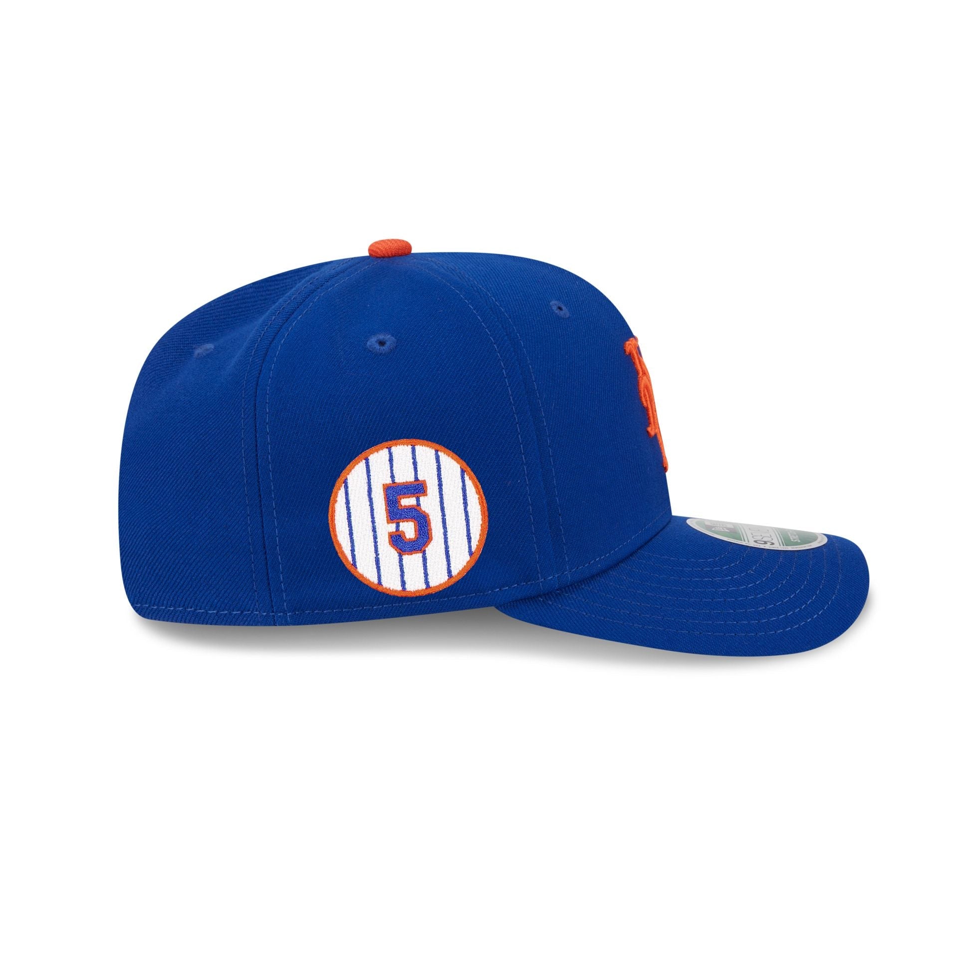 New York Mets David Wright Retirement Patch 9SEVENTY Stretch-Snap Hat