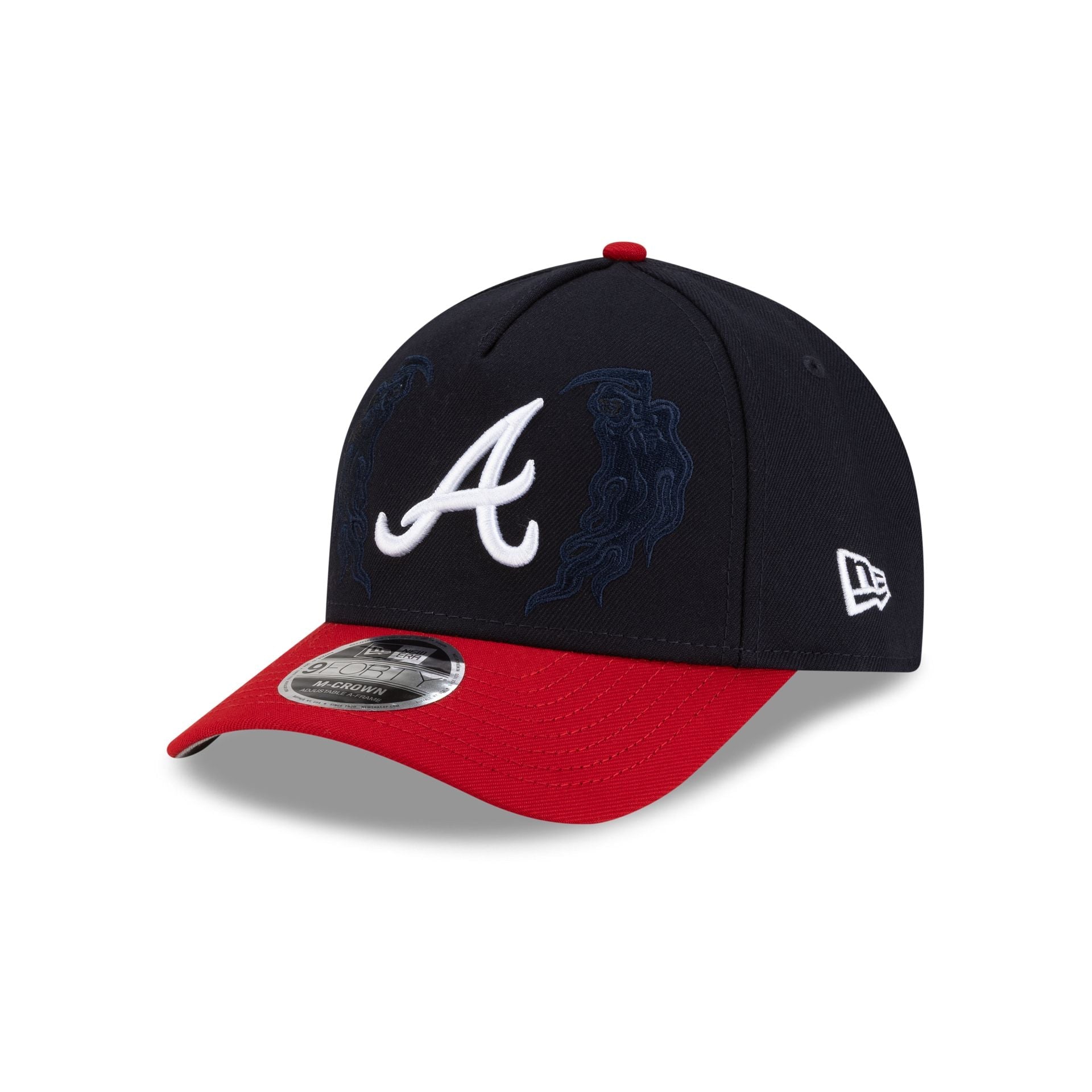 Warren Lotas x Atlanta Braves 9FORTY M-Crown A-Frame Snapback Hat