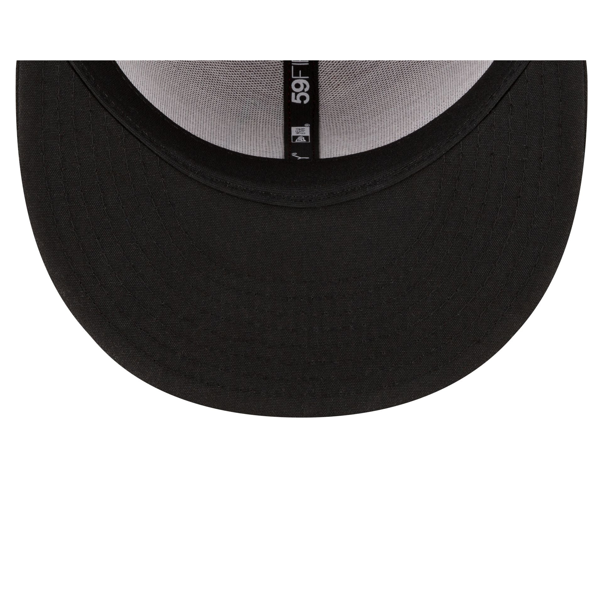 New York Mets Authentic Collection Alt Black 59FIFTY Fitted Hat