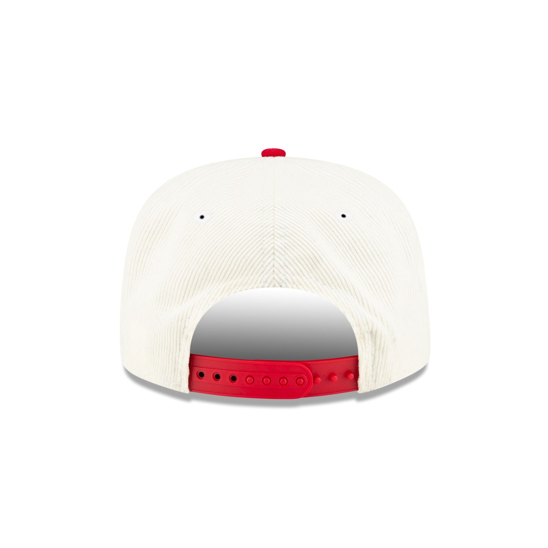 Oracle Red Bull Racing Essential White Corduroy Golfer Hat
