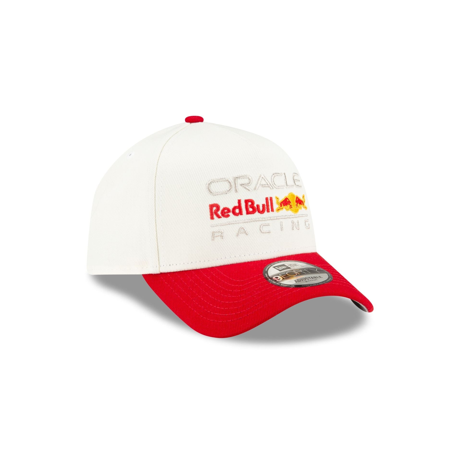Oracle Red Bull Racing Essential White 9FORTY A-Frame Snapback Hat