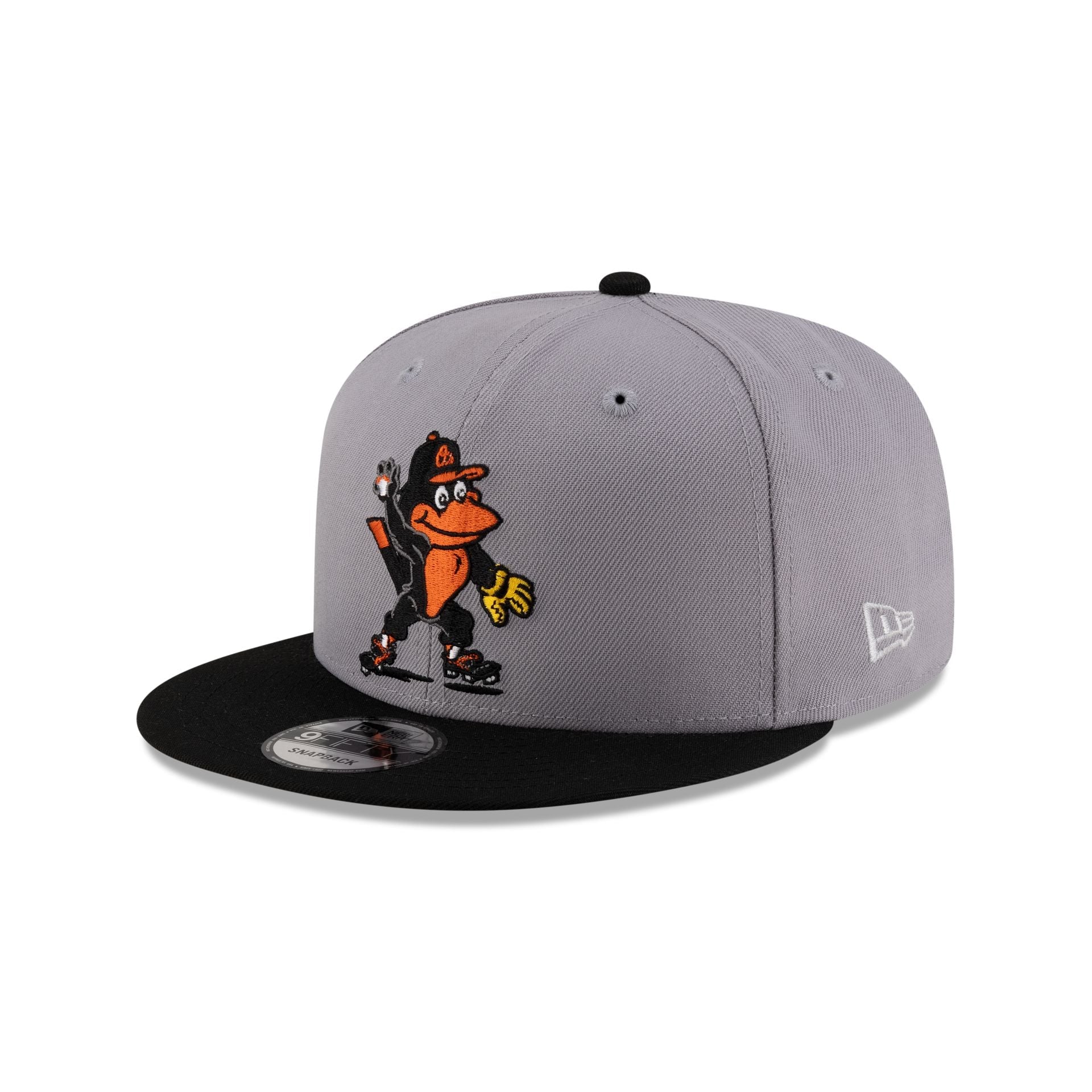 Baltimore Orioles Mascot Gray 9FIFTY Snapback Hat
