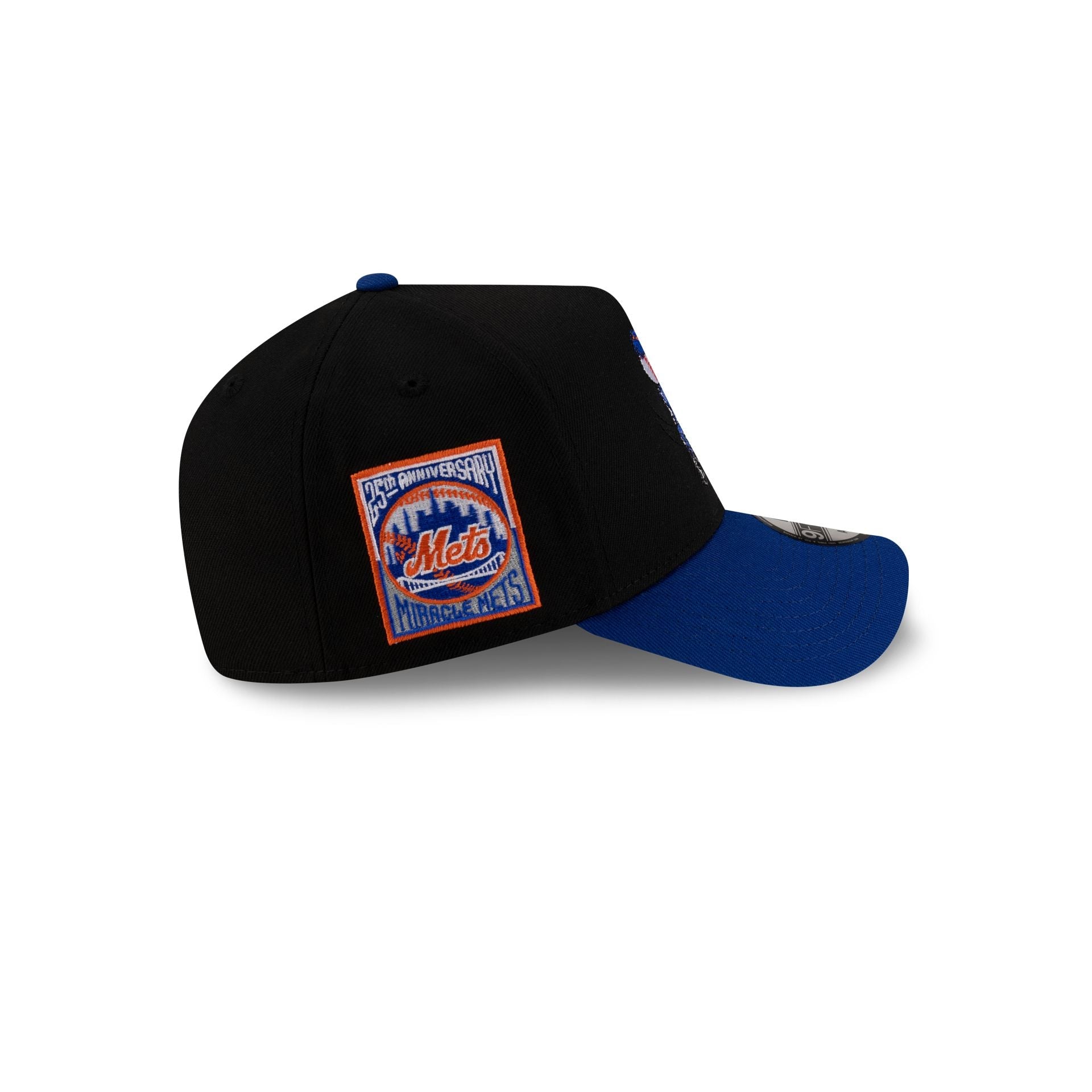 New York Mets Mascot Black 9FORTY A-Frame Snapback Hat