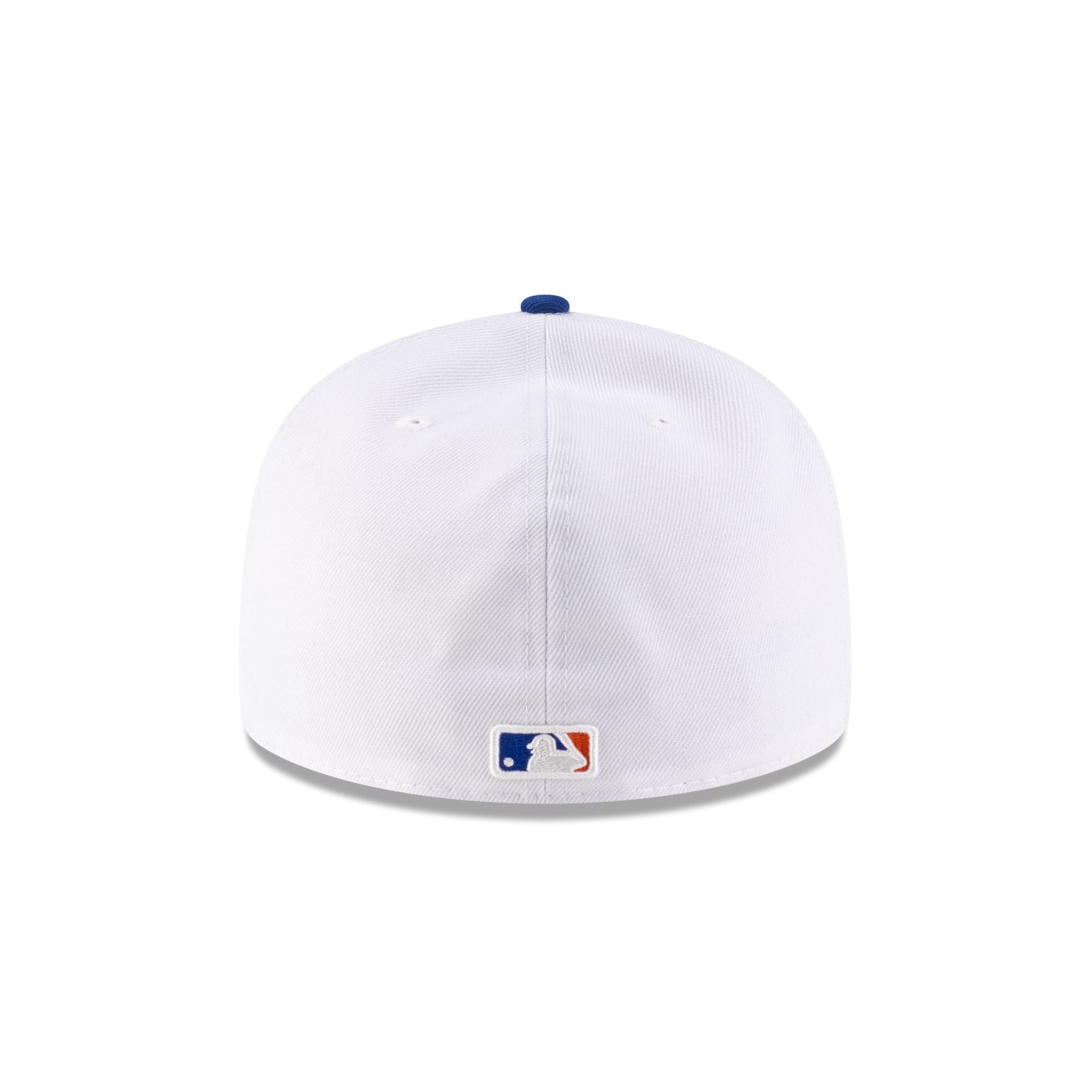 Just Caps League Sidepatch Optic White New York Mets 59FIFTY A-Frame Fitted Hat