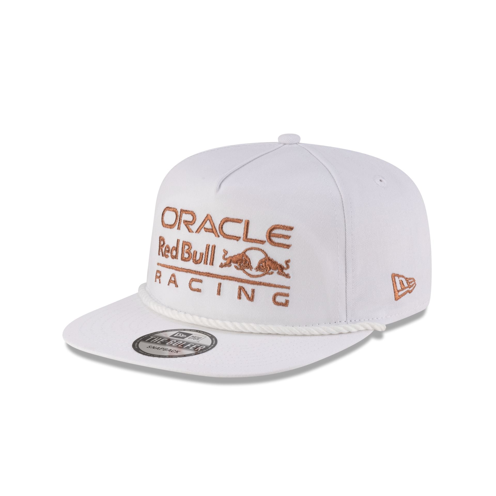 Oracle Red Bull Racing White Copper Golfer Hat