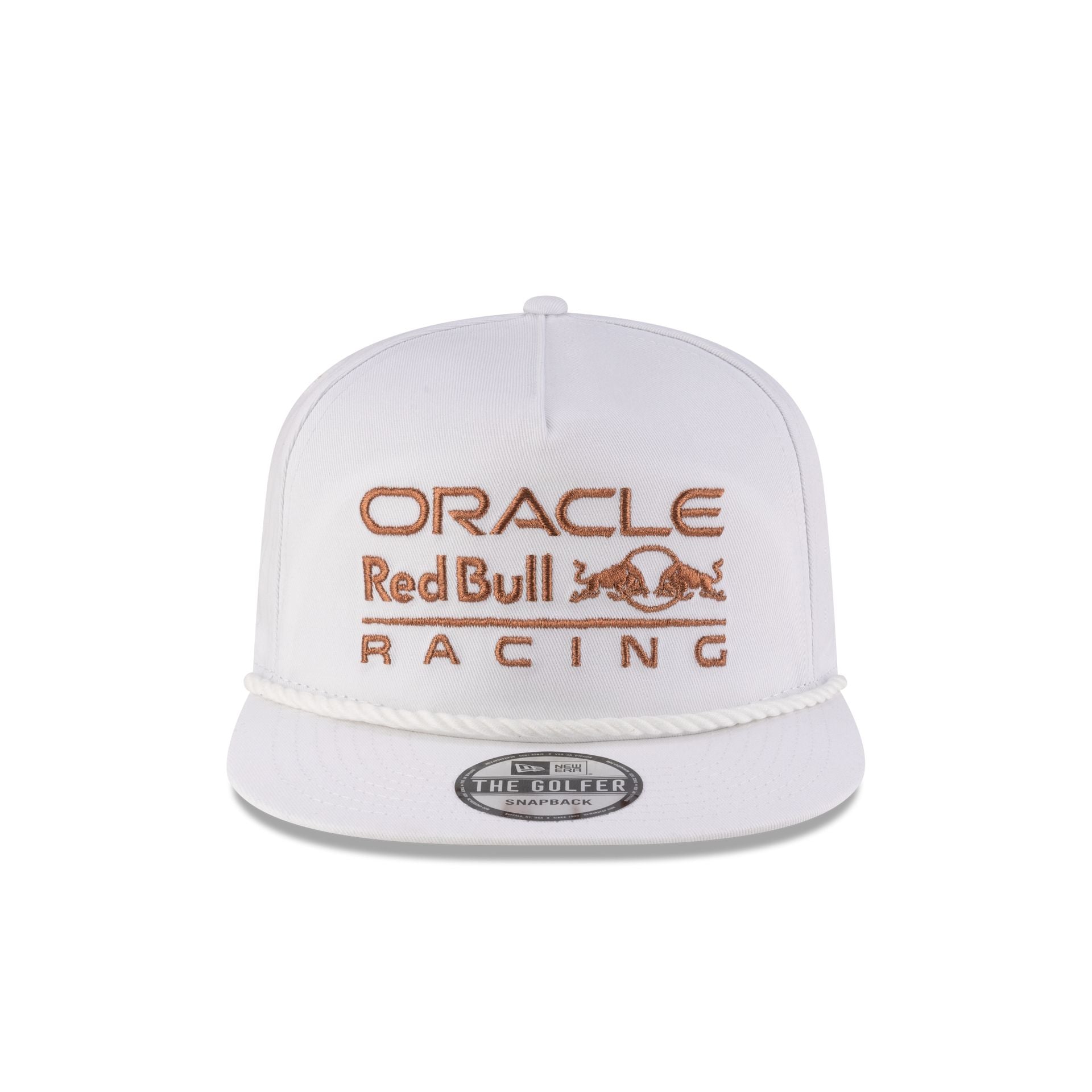 Oracle Red Bull Racing White Copper Golfer Hat
