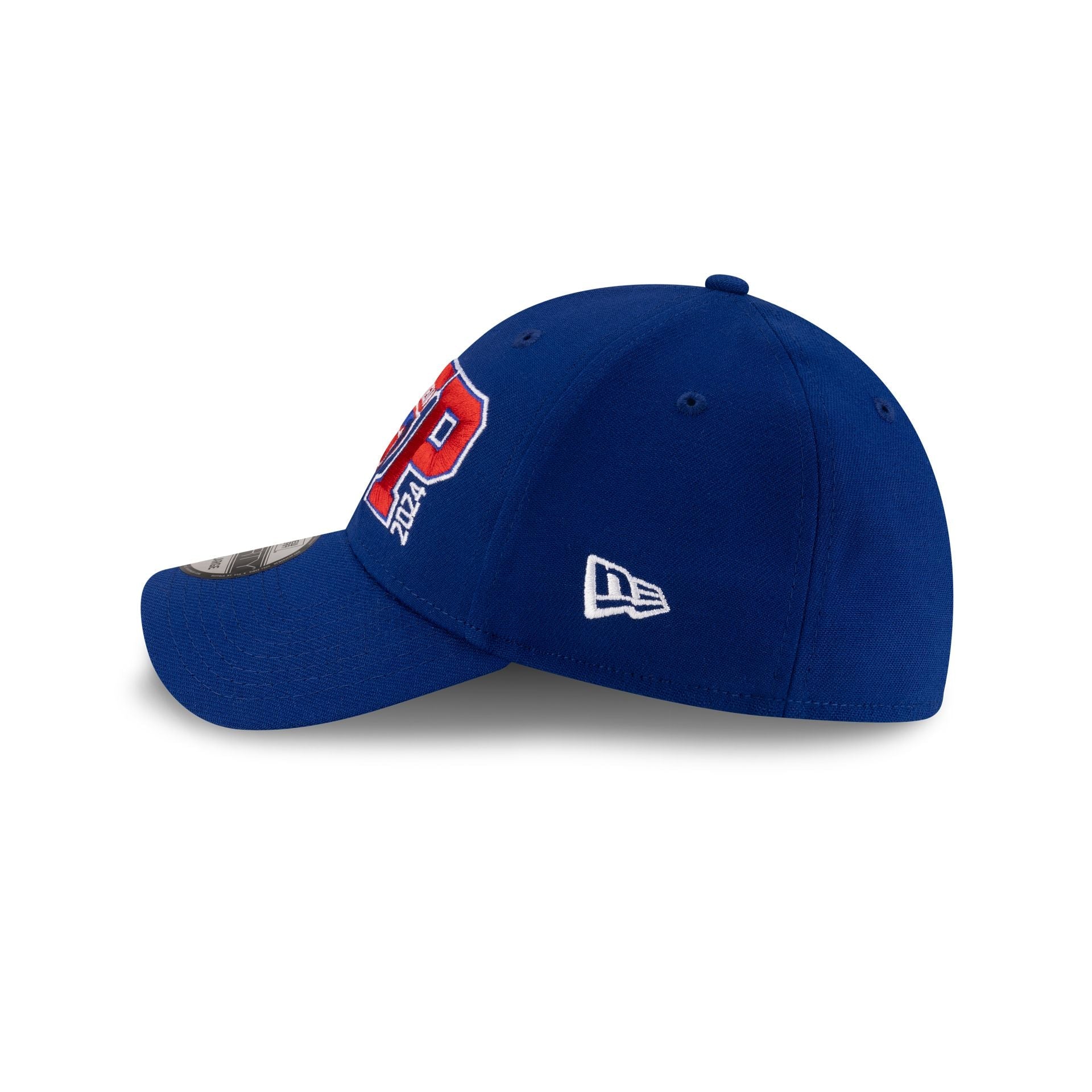 Buffalo Bills Josh Allen MVP Royal Blue 39THIRTY Stretch Fit Hat
