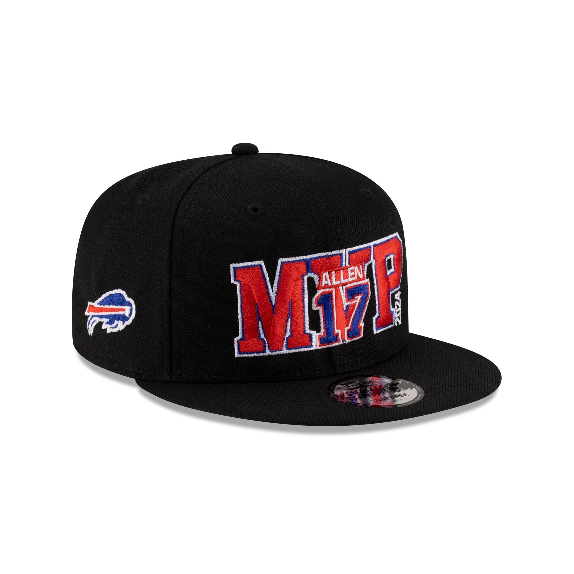 Buffalo Bills Josh Allen MVP Black 9FIFTY Snapback Hat