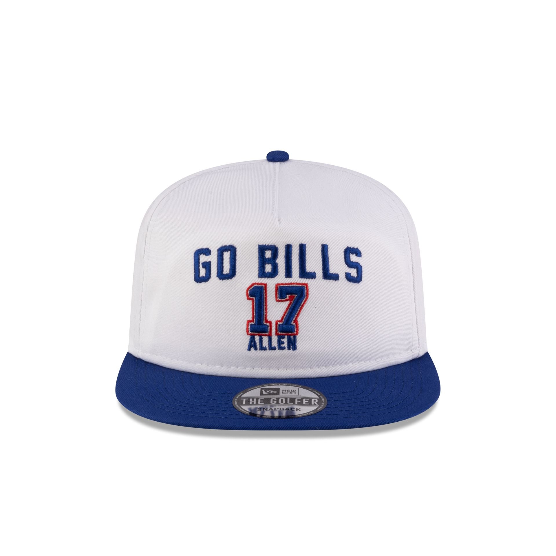 Buffalo Bills Josh Allen MVP White Golfer Hat