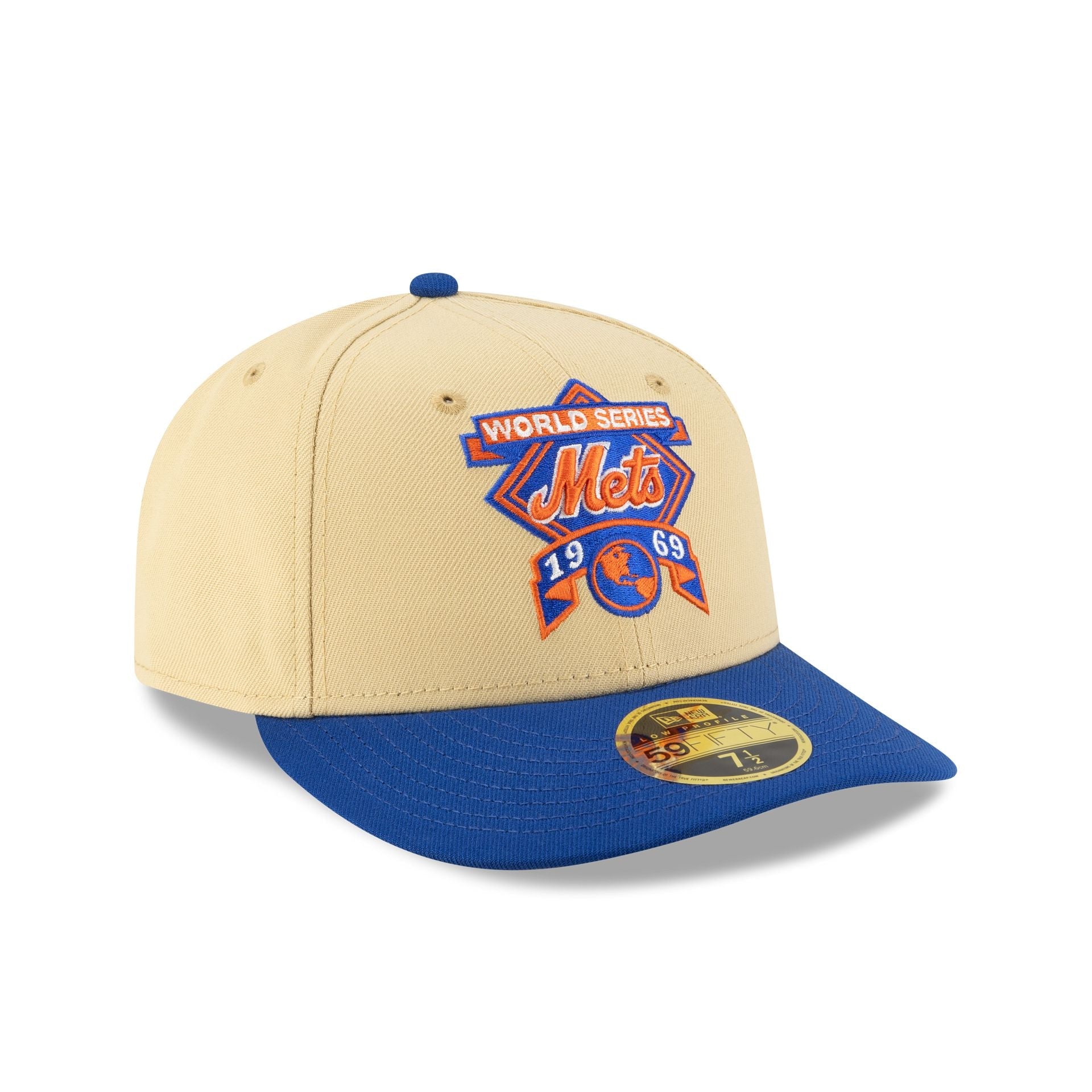 New York Mets World Series Low Profile 59FIFTY Fitted Hat