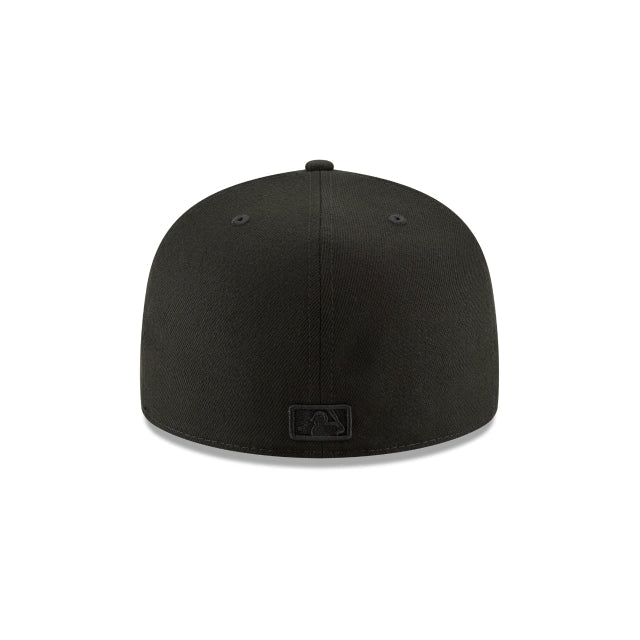 New York Mets Blackout Basic 59FIFTY Fitted Hat