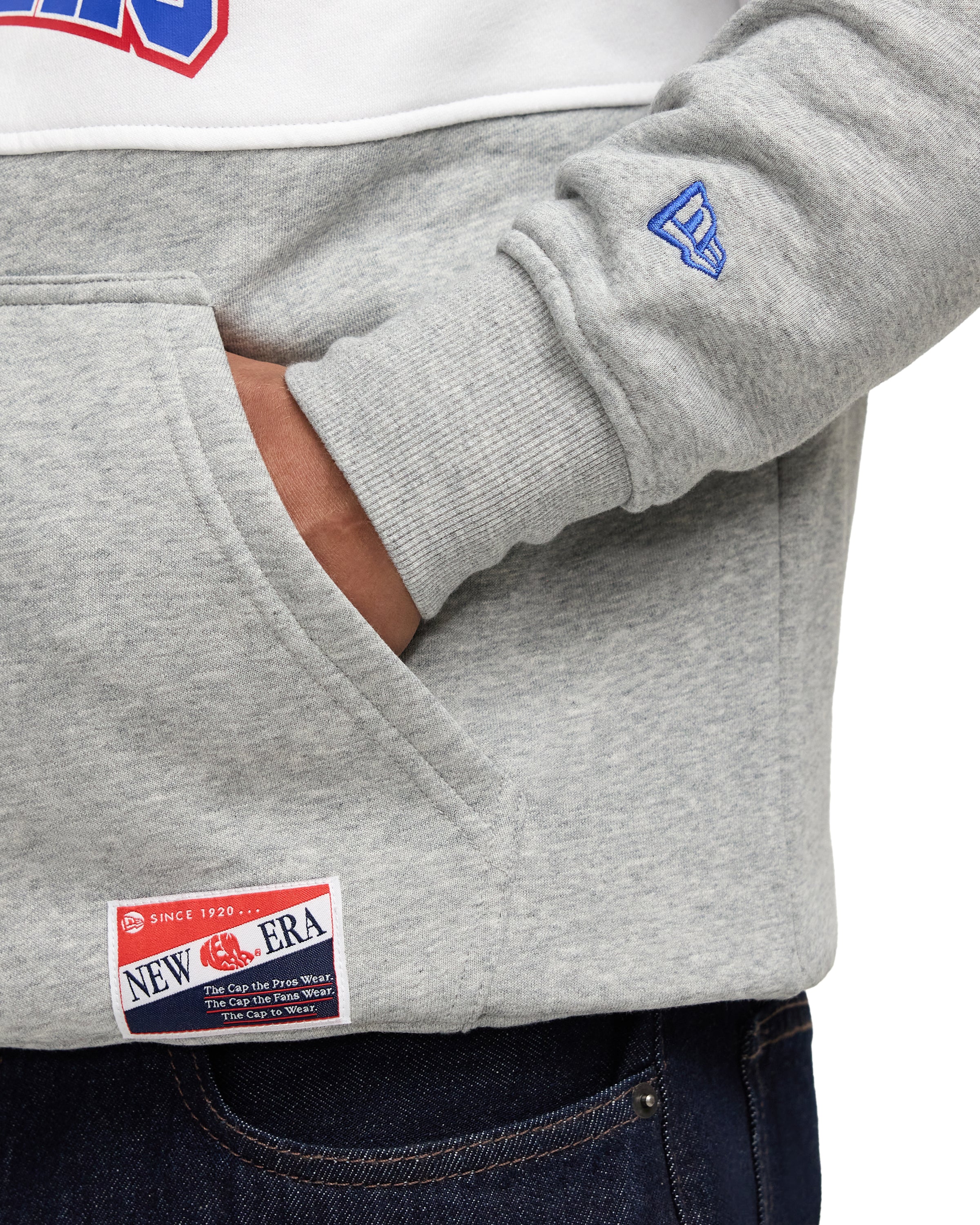 Chicago Blackhawks Throwback Color Block Hoodie