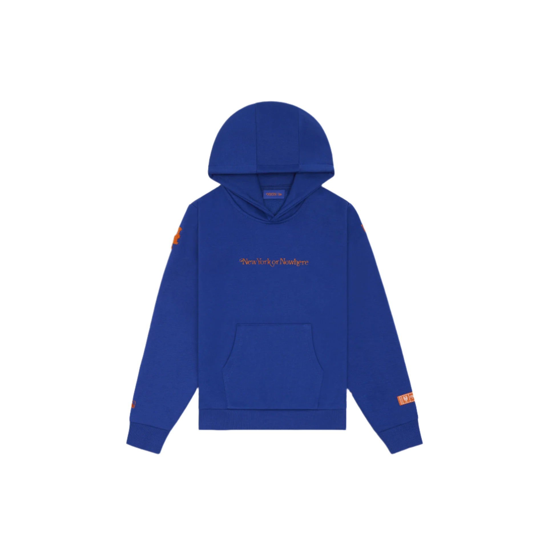 New York or Nowhere x New York Mets Youth Light Royal Hoodie