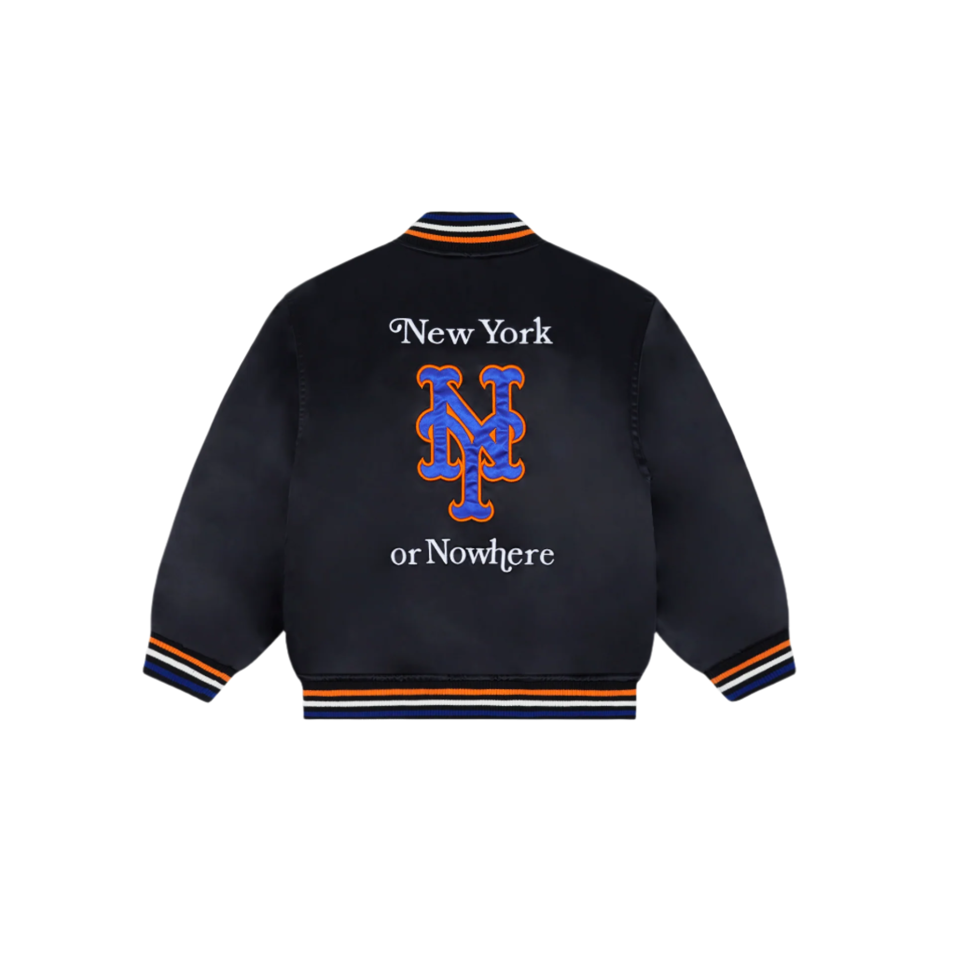 New York or Nowhere x New York Mets Youth Black Jacket