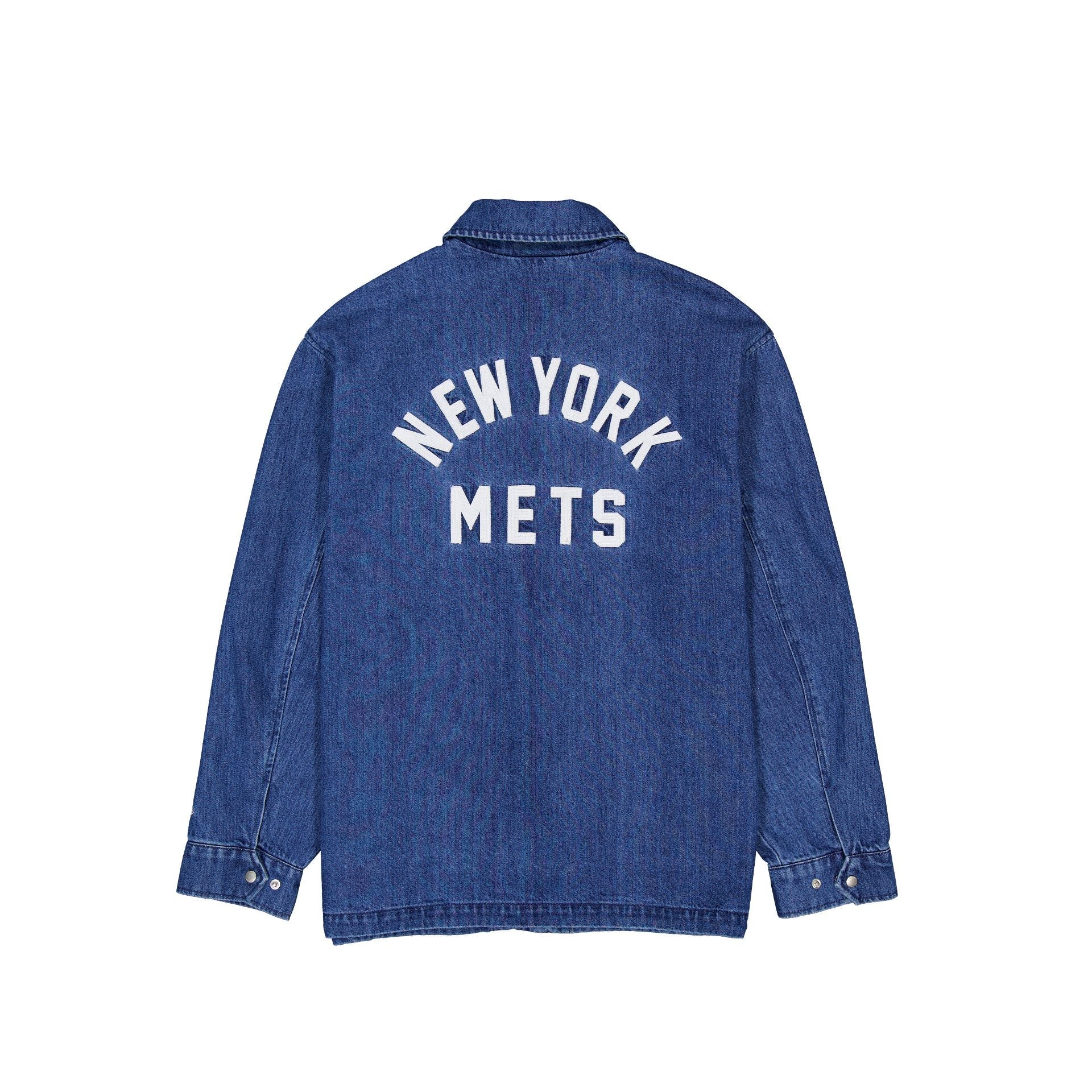 New York Mets Denim Coach Jacket