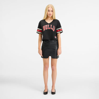 Las Vegas Raiders Throwback Cropped Women's T-Shirt