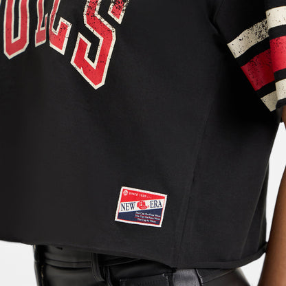 Las Vegas Raiders Throwback Cropped Women's T-Shirt