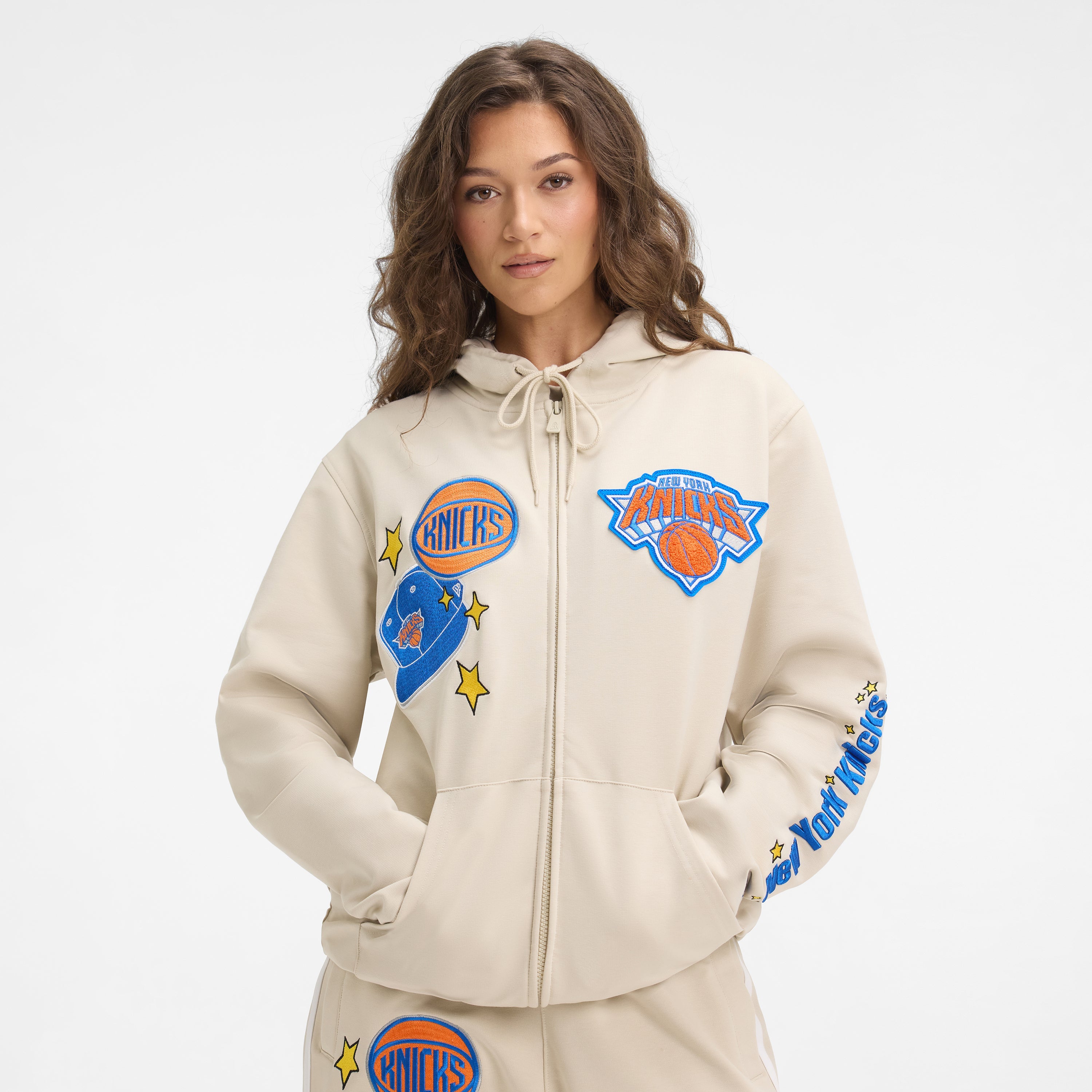 Chicago Blackhawks Stone Logo Select Full-Zip Hoodie