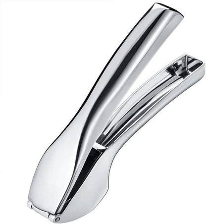Kitchen Premium Garlic Press Stainless Steel Garlic Crusher Press Easy to Use Food Helper