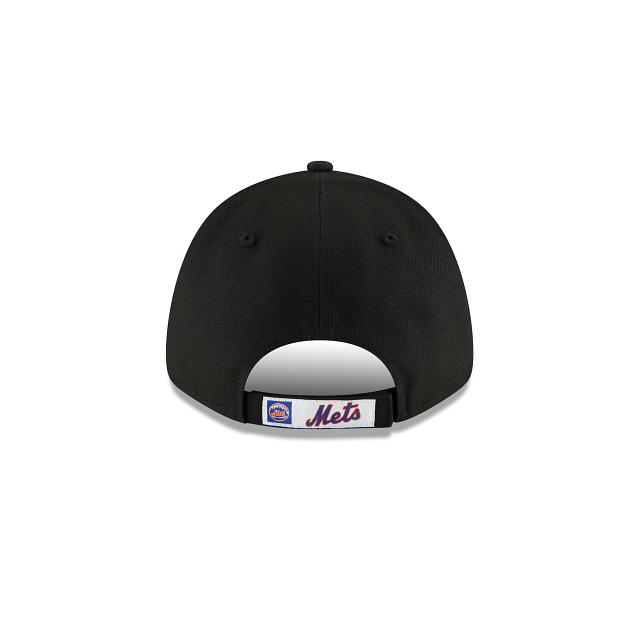 New York Mets The League Black 9FORTY Adjustable Hat