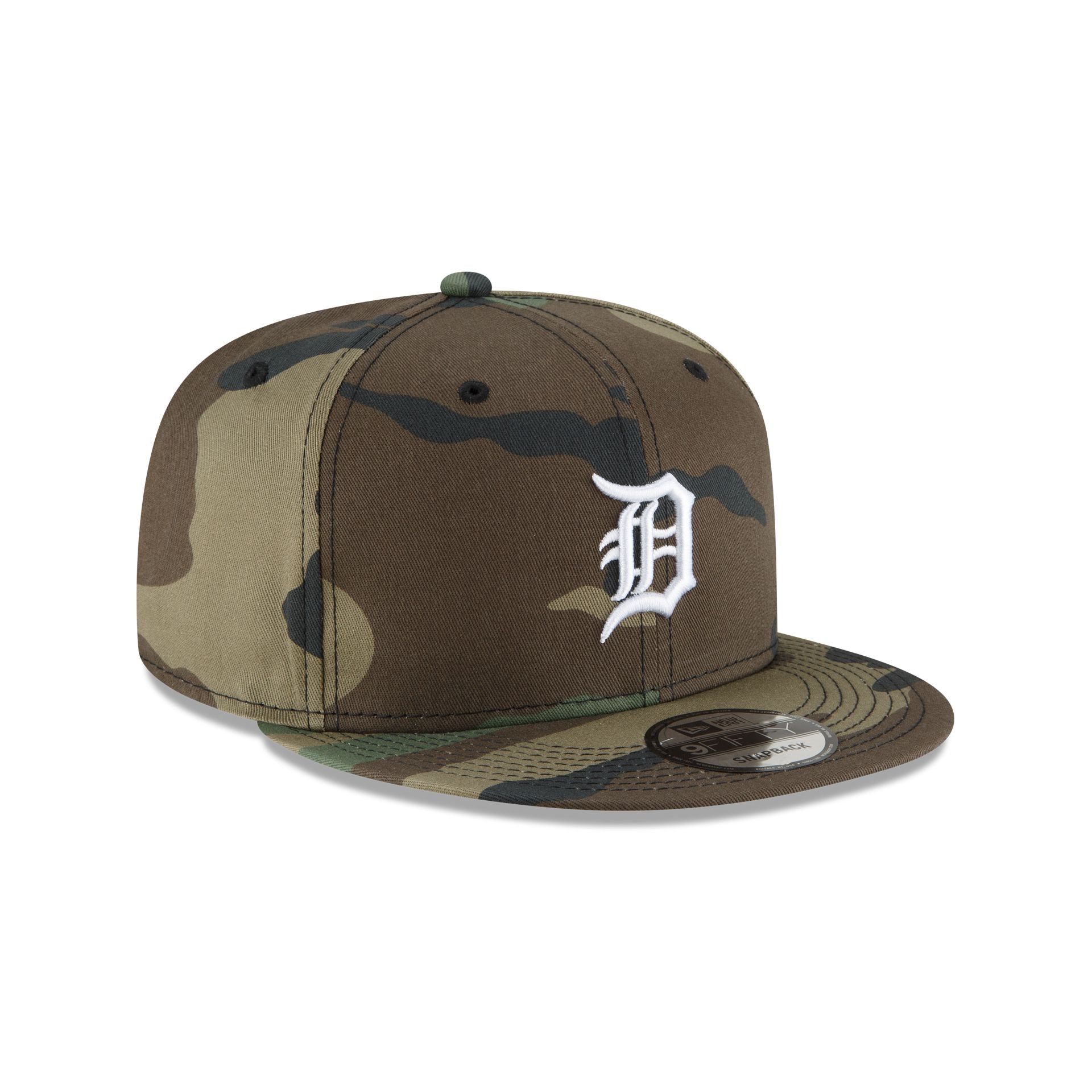 Detroit Tigers Basic Camo Alternate 9FIFTY Snapback Hat