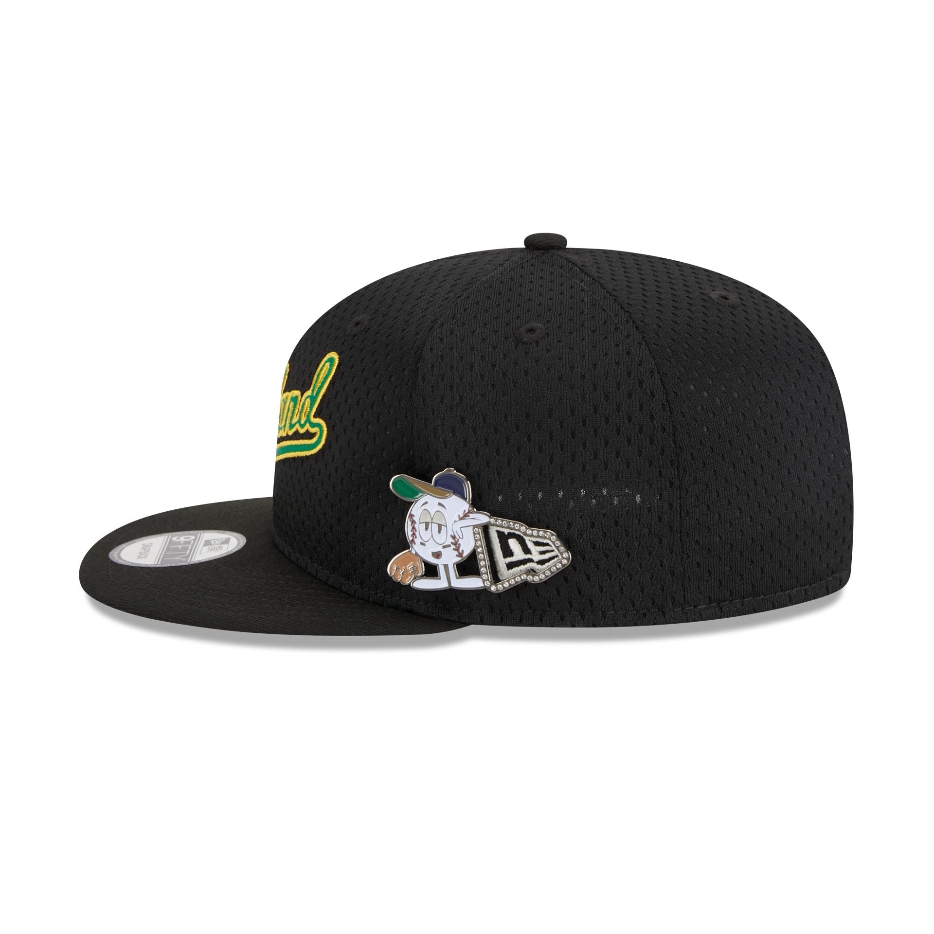 Athletics Post-Up Pin 9FIFTY Snapback Hat