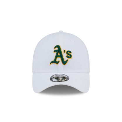 Athletics Optic White 39THIRTY Stretch Fit Hat