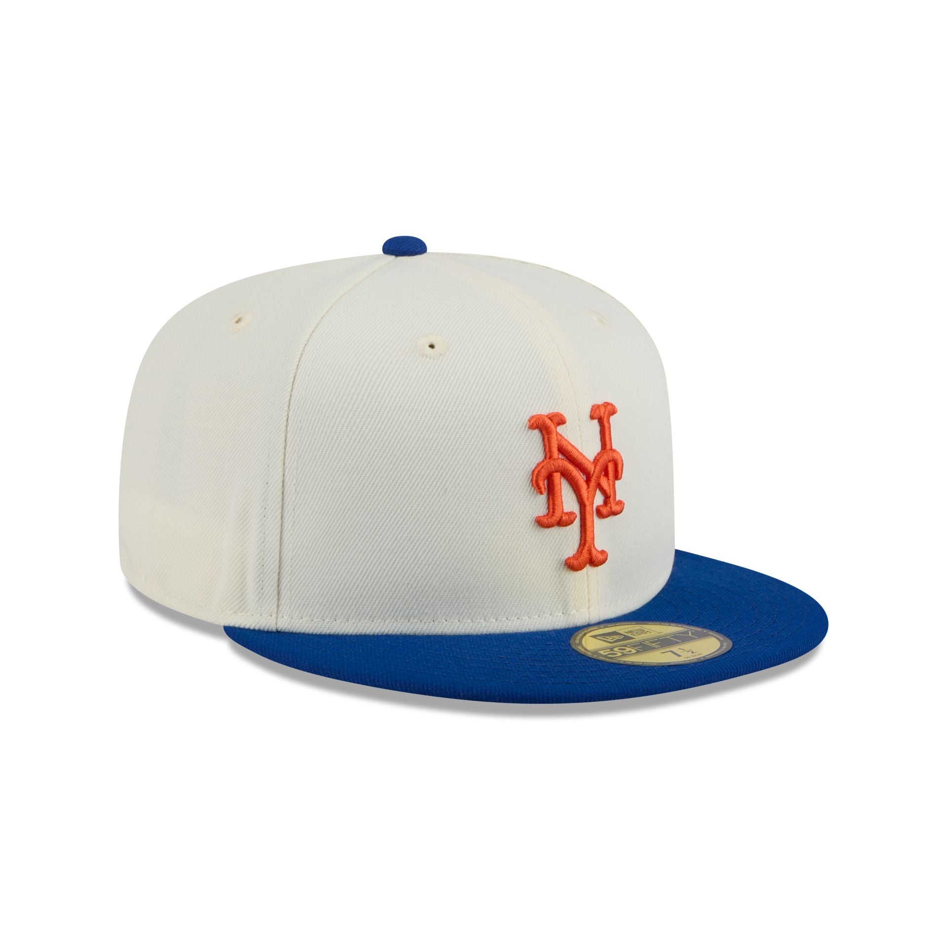 New York Mets Chrome 59FIFTY Fitted Hat