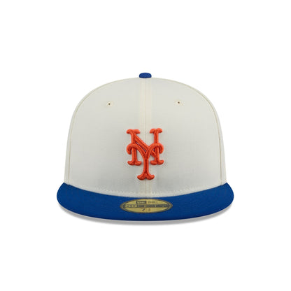 New York Mets Chrome 59FIFTY Fitted Hat