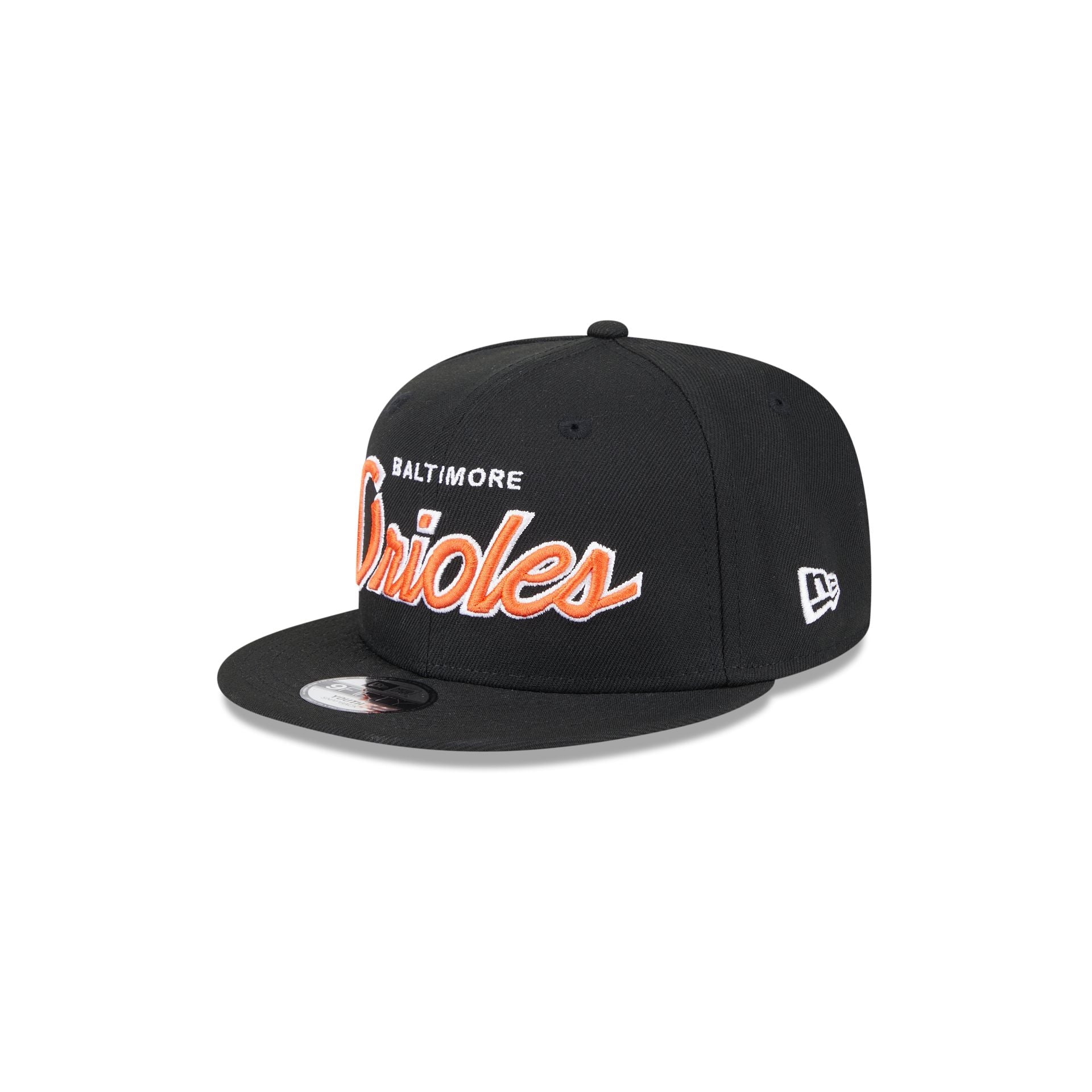 Baltimore Orioles Script Kids 9FIFTY Snapback Hat