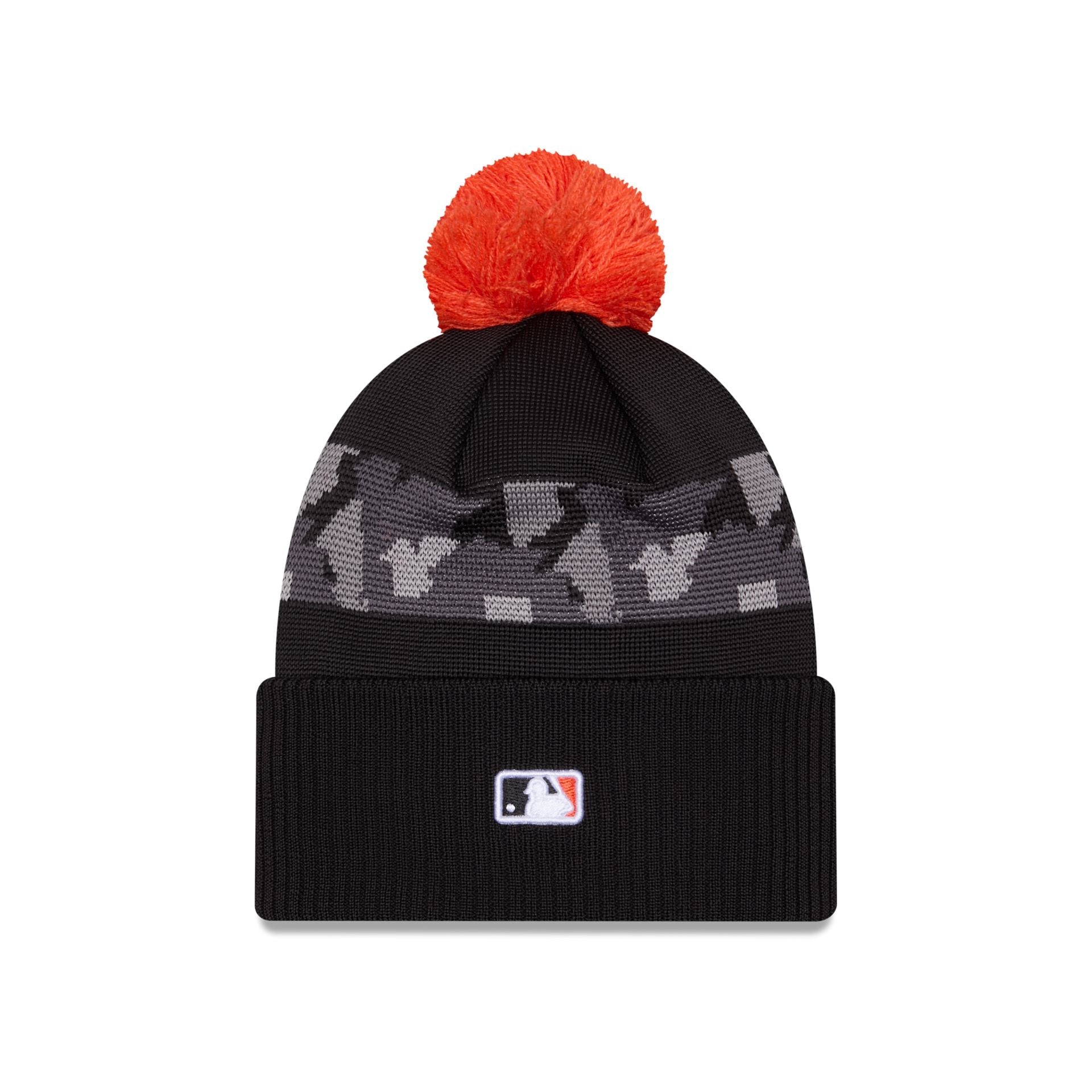 Baltimore Orioles City Connect Pom Knit Hat