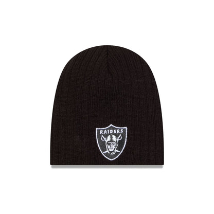 Las Vegas Raiders Mini Fan Kids Skull Knit Hat