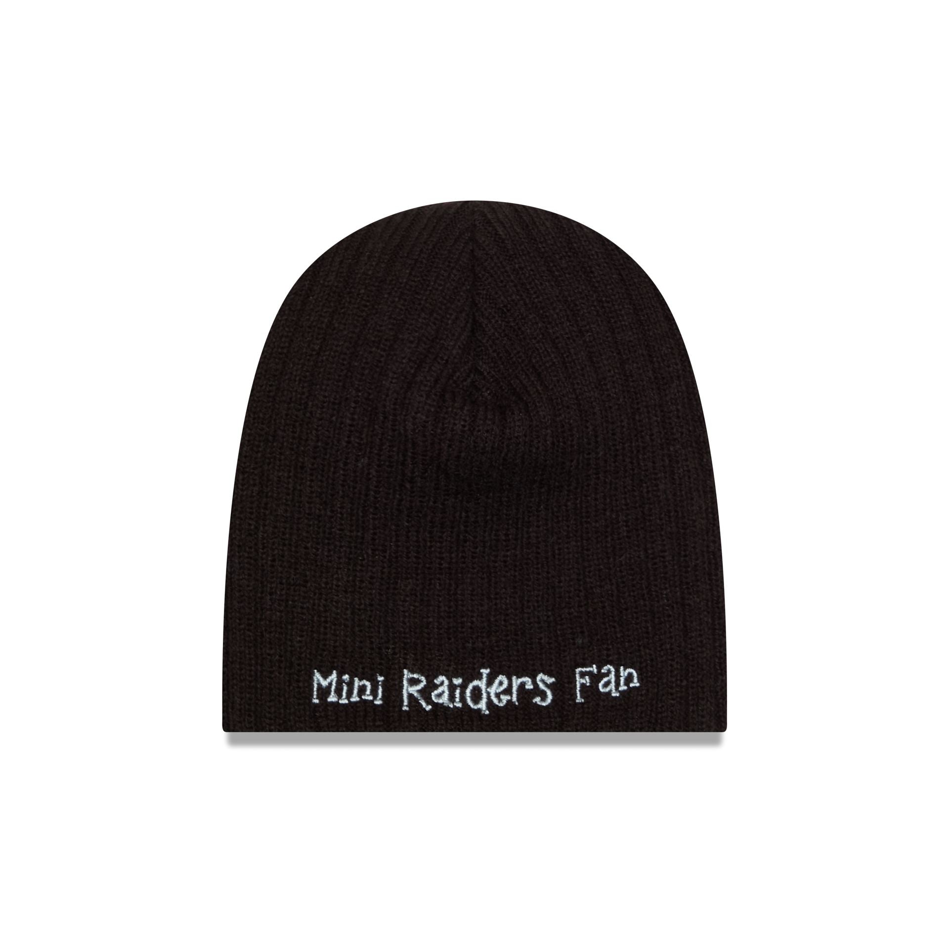Las Vegas Raiders Mini Fan Kids Skull Knit Hat