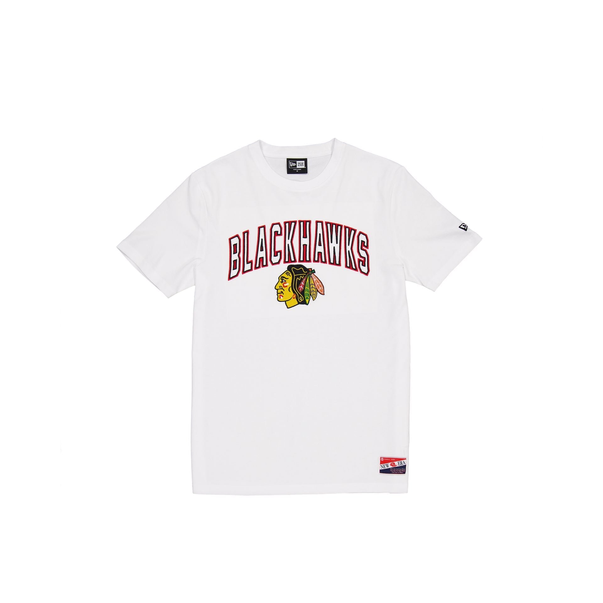 Chicago Blackhawks Throwback White T-Shirt