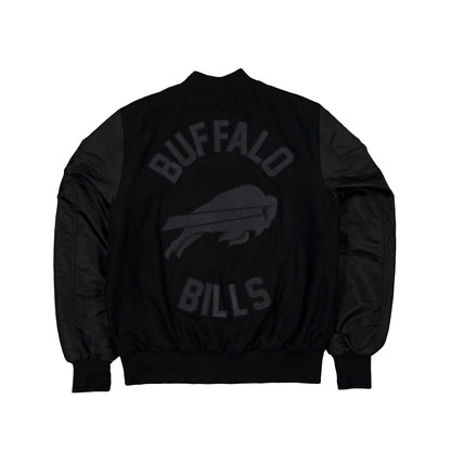 Alpha Industries x Buffalo Bills MA-1 Wool Varsity Jacket Black