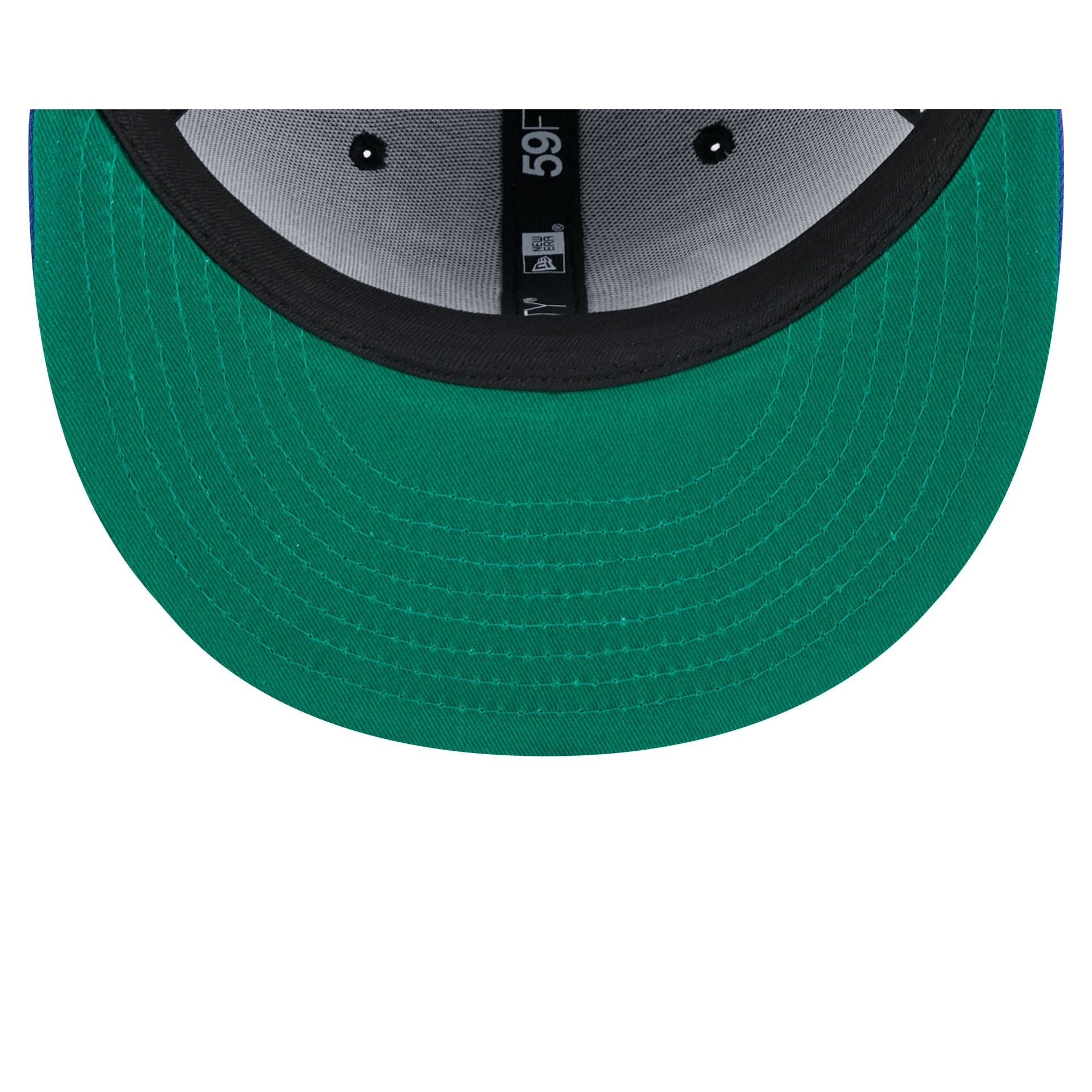 Buffalo Bills Faux Leather Crown 59FIFTY Fitted Hat