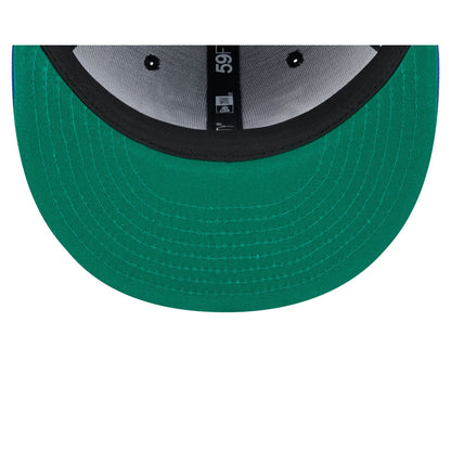 Buffalo Bills Faux Leather Crown 59FIFTY Fitted Hat