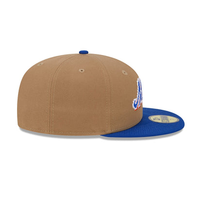 New York Mets Classic 8-Bit Wordmark 59FIFTY Fitted Hat