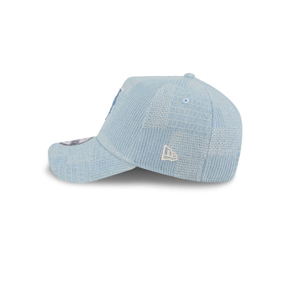 New York Mets Logo Essentials Denim 9FORTY A-Frame Snapback Hat