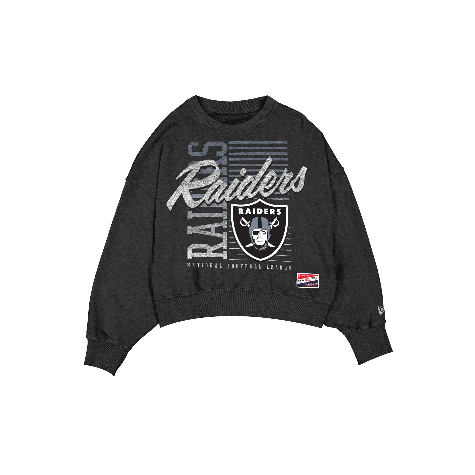 Las Vegas Raiders Throwback Women's Washed Crewneck