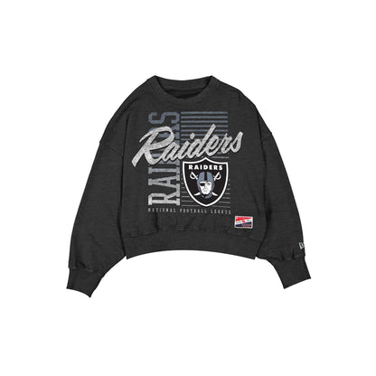 Las Vegas Raiders Throwback Women's Washed Crewneck
