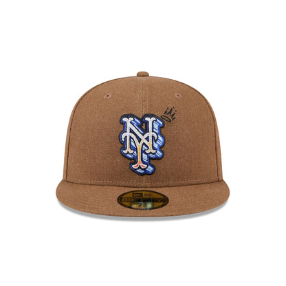 New York Mets Logo Scribble 59FIFTY Fitted Hat