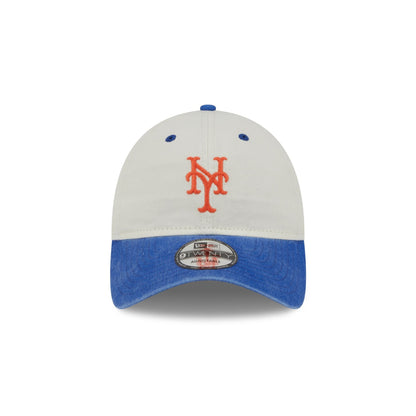 New York Mets Classic Sidescript 9TWENTY Adjustable Hat