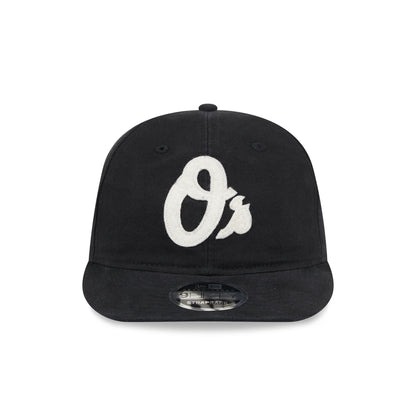 Baltimore Orioles Canvas Felt Retro Crown 9FIFTY Strapback Hat