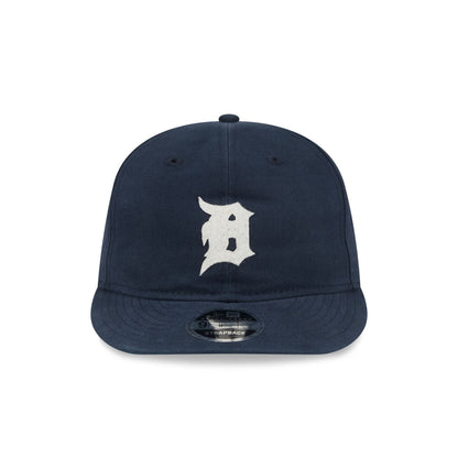 Detroit Tigers Canvas Felt Retro Crown 9FIFTY Strapback Hat