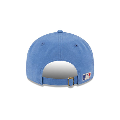 New York Mets Canvas Felt Retro Crown 9FIFTY Strapback Hat