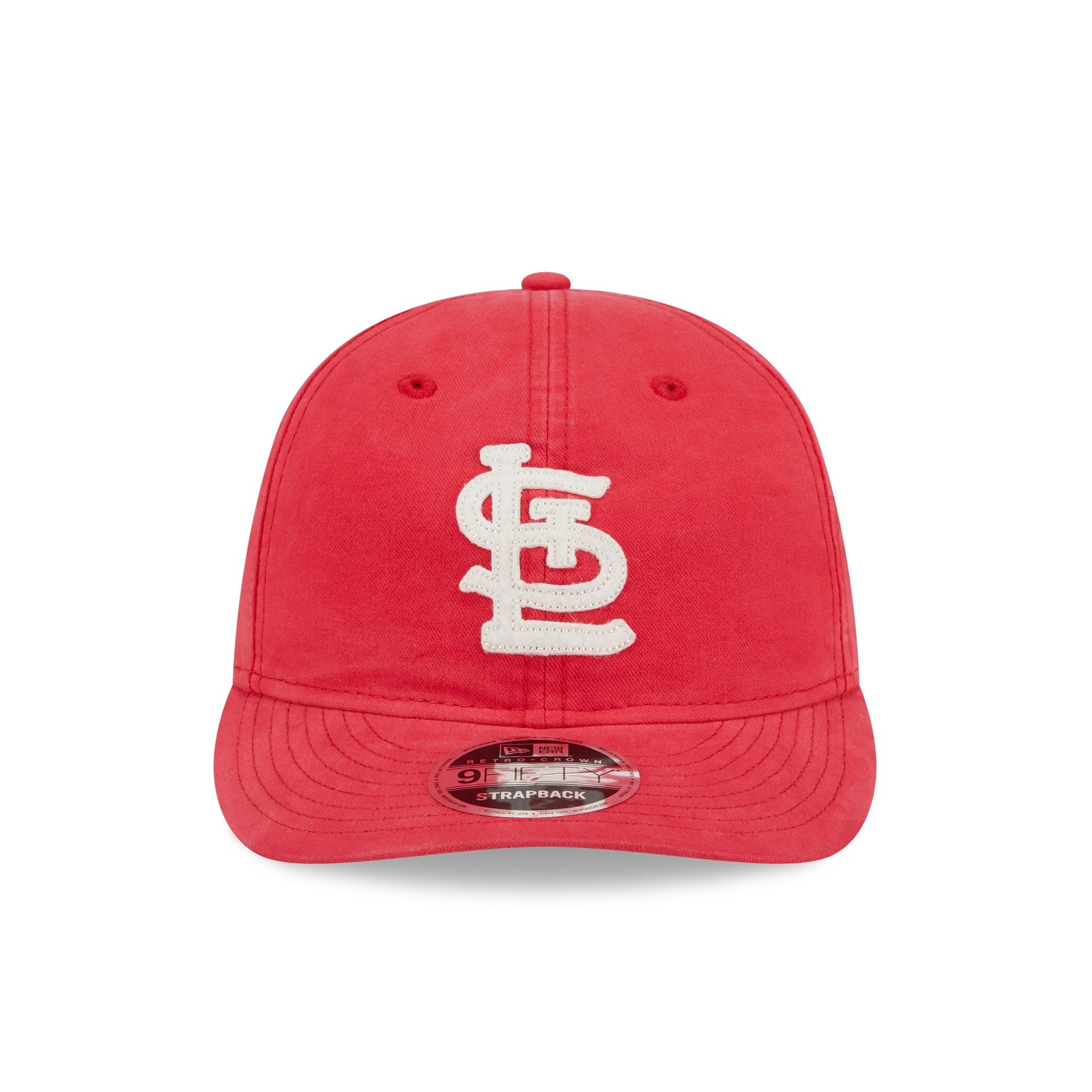 St. Louis Cardinals Canvas Felt Retro Crown 9FIFTY Strapback Hat