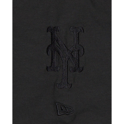 New York Mets Black on Black Logo Select Hoodie