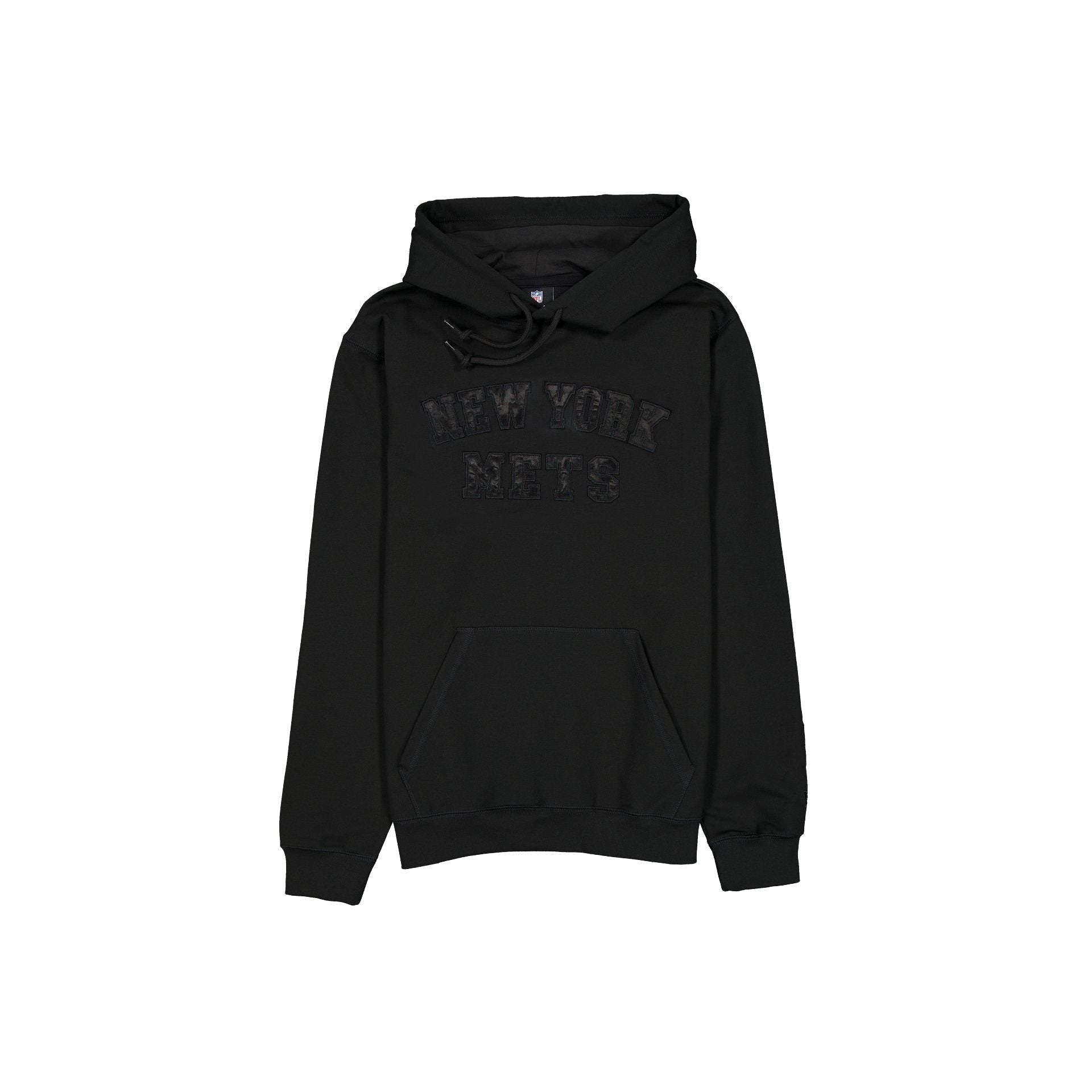 New York Mets Black on Black Logo Select Hoodie