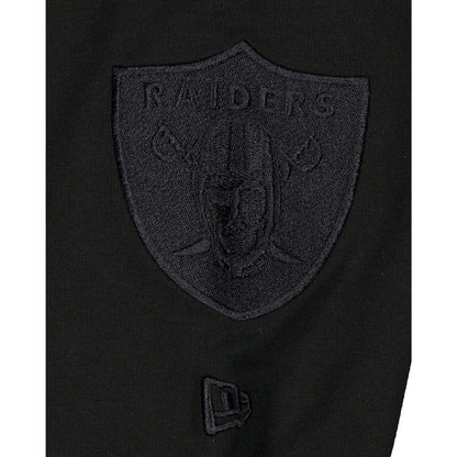 Las Vegas Raiders Black on Black Logo Select Hoodie